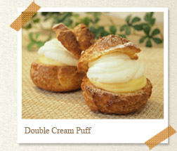 ダブルシュークリーム | Double Cream Puff